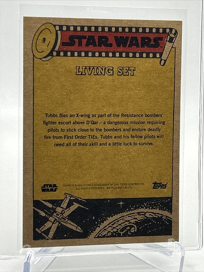 2023 Topps Star Wars Living Set Jaycris Tubbs Card #375 Mint FREE SHIPPING