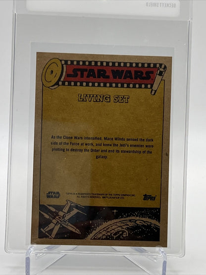 2022 Topps Star Wars Living Set Mace Windu Card #362 Mint FREE SHIPPING