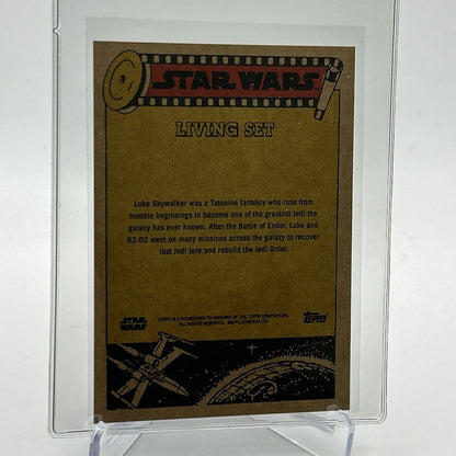 2023 Topps Star Wars Living Set Luke Skywalker Card #392 Mint FREE SHIPPING