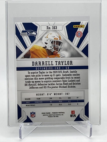 2020 Panini Phoenix FIRE BURST Darrell Taylor Rookie #163 Mint FREE SHIPPING