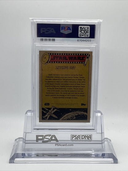 2021 Topps Star Wars Living Set Captain Panaka Card #225 PSA 9 Mint