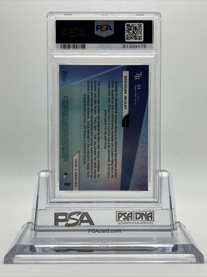 2020 Topps X Steve Aoki Brendan McKay Rookie Baseball Card #24 PSA 10