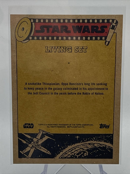 2022 Topps Star Wars Living Set Oppo Rancisis Card #304 Mint FREE SHIPPING