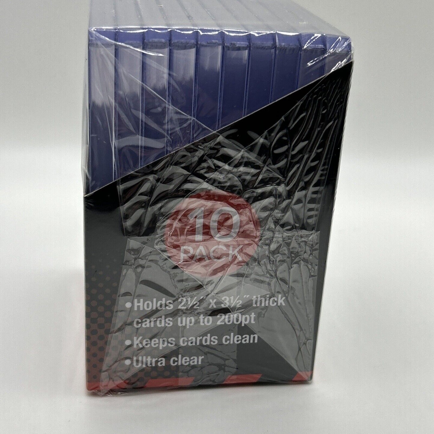 Ultra Pro 3X4 Super Thick Toploaders 1 Pack of 10 for up to 200pt Cards