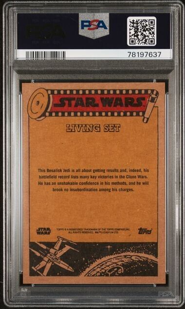 2023 Topps Star Wars Living Set General Pong Krell Card #395 PSA 10 Gem Mint