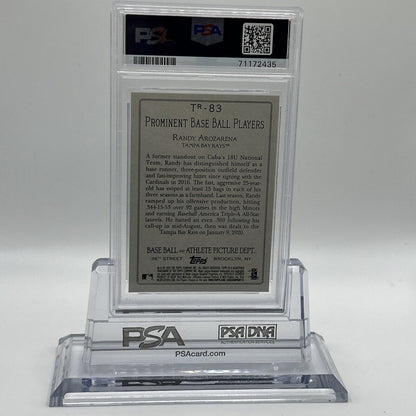 2020 Topps Turkey Red Randy Arozarena Rookie Baseball Card #TR83 PSA 10