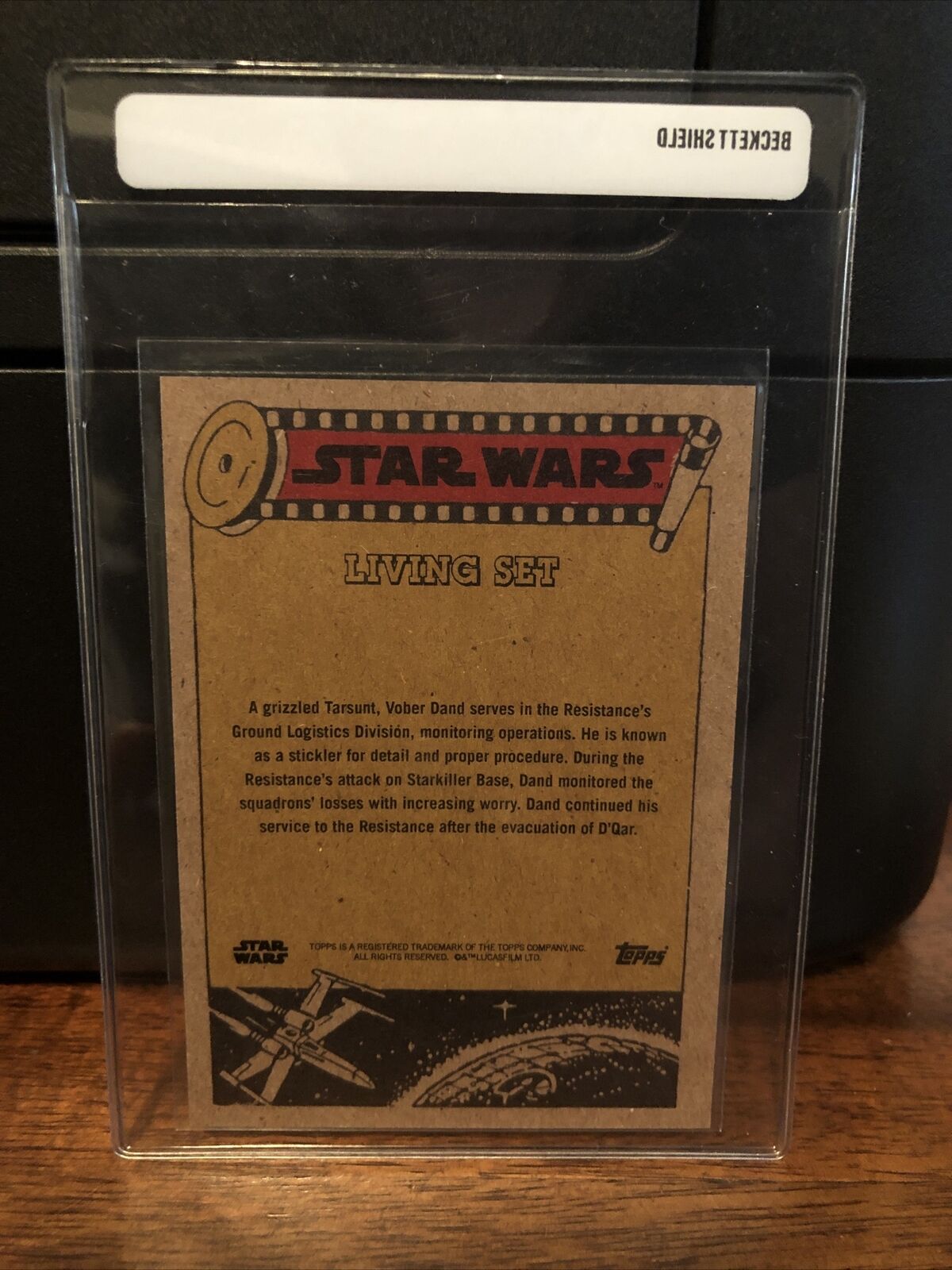 2021 Topps Star Wars Living Set Vober Dand Card #265 Mint FREE SHIPPING