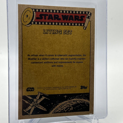 2023 Topps Star Wars Living Set The Modifier Card #386 Mint FREE SHIPPING