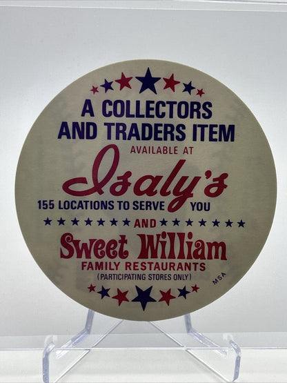 1976 Isaly's Sweet William Disc Dave Cash Baseball Card NM-MT FREE SHIPPING