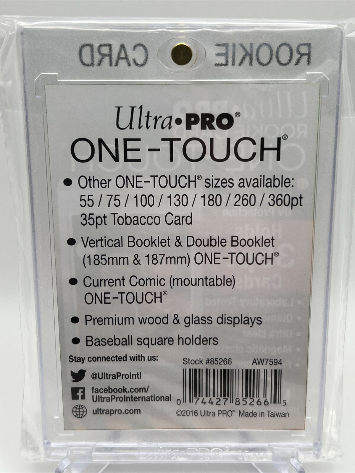 Ultra Pro One-Touch Magnetic Card Holder 35pt Point ROOKIE CARD - Lot of 5