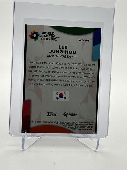 2023 Topps World Baseball Classic Stars Lee Jung-Hoo #WBC-49 FREE SHIPPING