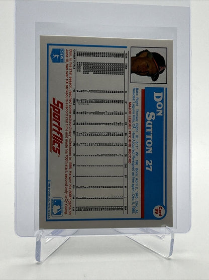 1987 Sportflics Don Sutton Baseball Card #99 Mint FREE SHIPPING