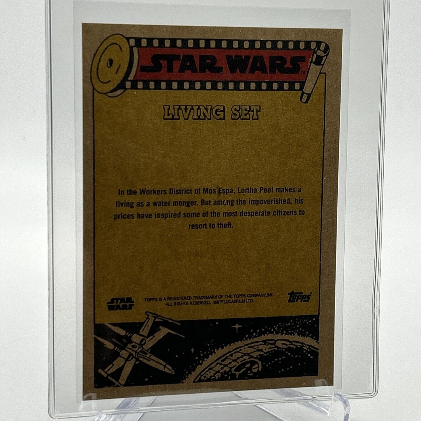 2023 Topps Star Wars Living Set Lortha Peel Card #391 Mint FREE SHIPPING