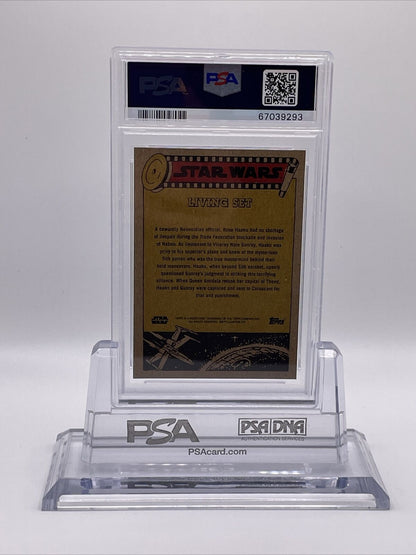 2021 Topps Star Wars Living Set Rune Haako Card #251 PSA 10 Gem Mint