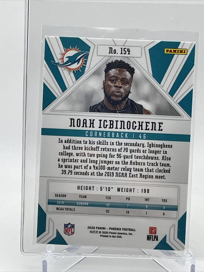 2020 Panini Phoenix FIRE BURST Noah Igbinoghene Rookie #154 Mint FREE SHIPPING