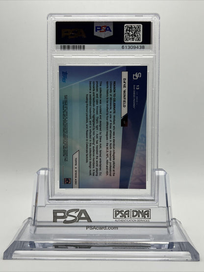 2020 Topps X Steve Aoki Dave Winfield Baseball Card #13 PSA 9