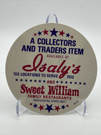 1976 Isaly's Sweet William Disc Mike Tyson Baseball Card NM-MT FREE SHIPPING