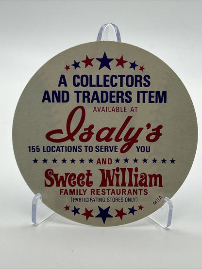 1976 Isaly's Sweet William Disc Don Gullett Baseball Card NM-MT FREE SHIPPING