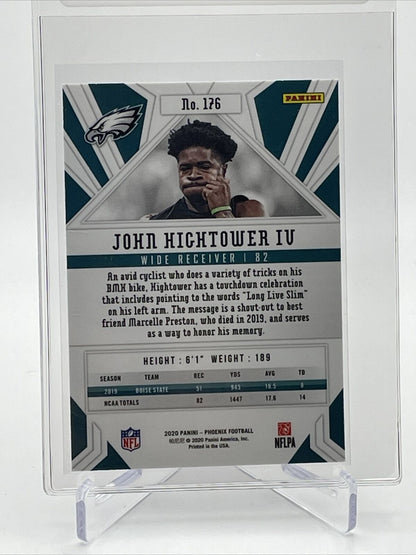 2020 Panini Phoenix FIRE BURST John Hightower IV Rookie #176 Mint FREE SHIPPING