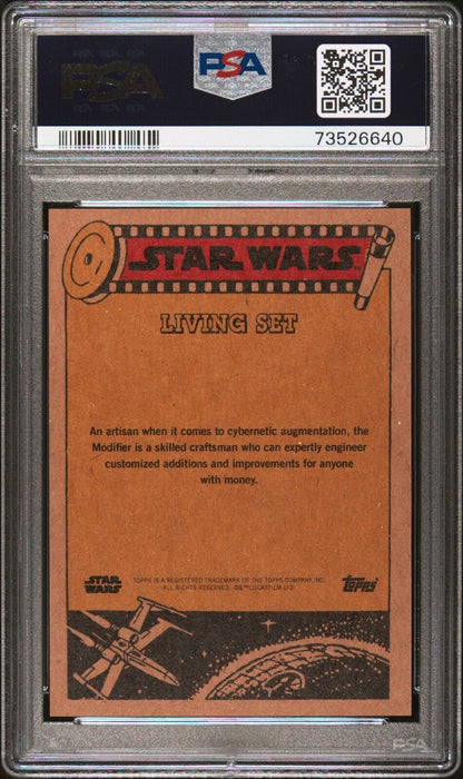 2023 Topps Star Wars Living Set the Modifier Card #386 PSA 10 Gem Mint