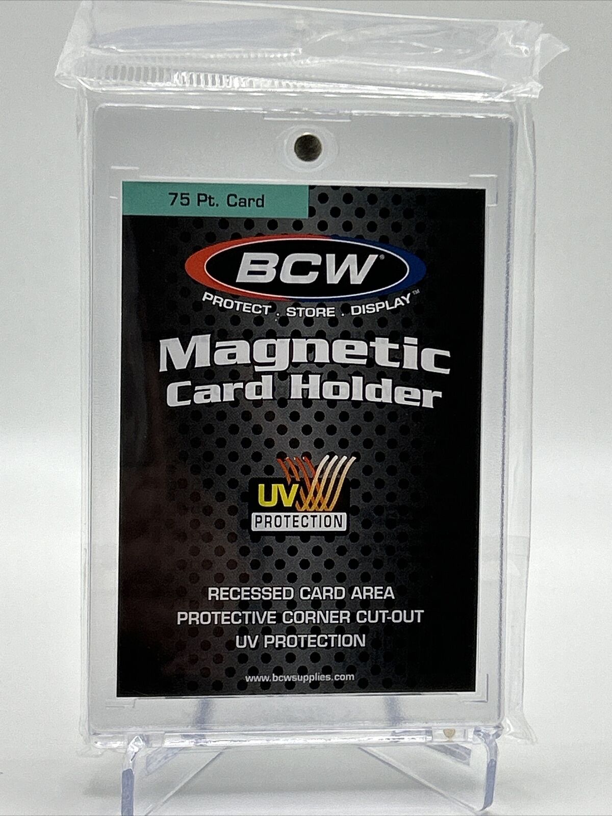 BCW Magnetic Card Holder 75pt Point with UV Protection, lot of 5 holders