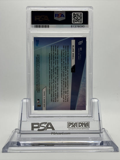 2020 Topps X Steve Aoki Blake Snell Baseball Card #83 PSA 10