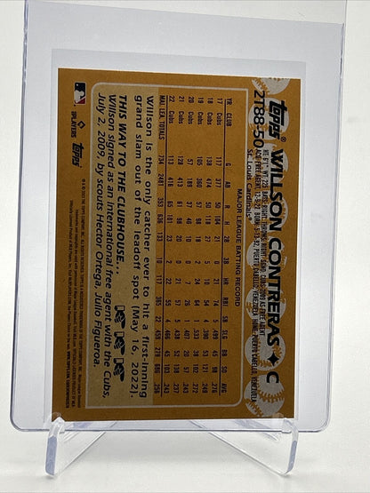 2023 Topps 1988 Topps 35th Willson Contreras Baseball Card 2T88-50 FREE SHIPPING