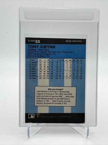 1986 Fleer Star Stickers Tony Gwynn Baseball Card #50 NM-MT FREE SHIPPING