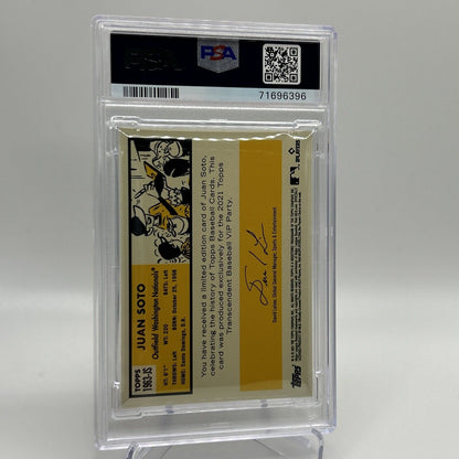 2022 Topps Transcendent VIP Party Juan Soto Baseball Card #1963 PSA 10 23/95