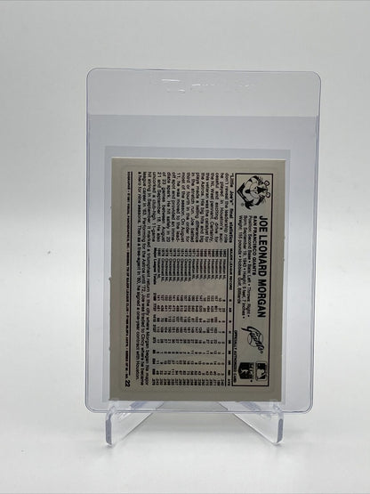 1981 Kellogg's Joe Morgan Baseball Card #22 NM-Mint FREE SHIPPING