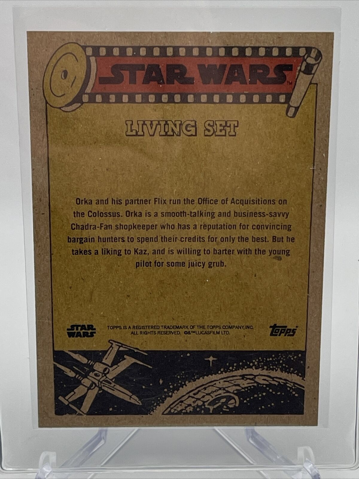 2022 Topps Star Wars Living Set Orka Card #269 Mint FREE SHIPPING