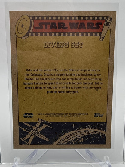 2022 Topps Star Wars Living Set Orka Card #269 Mint FREE SHIPPING