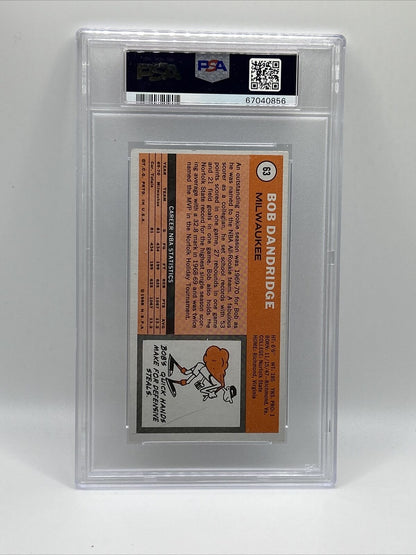 1970 Topps Bob Dandridge Basketball Card #63 PSA 4 Very Good-Excellent