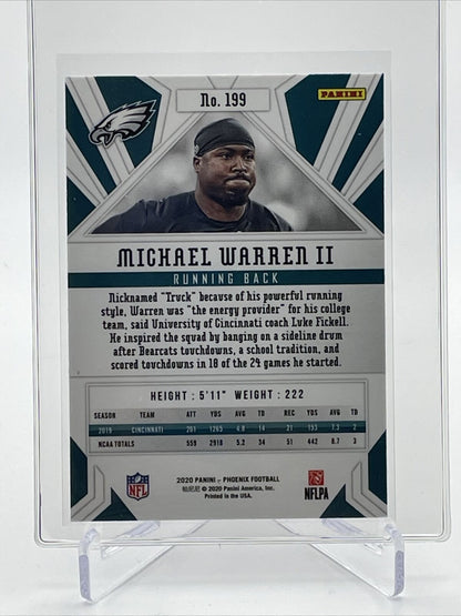 2020 Panini Phoenix FIRE BURST Michael Warren II Rookie #199 Mint FREE SHIPPING