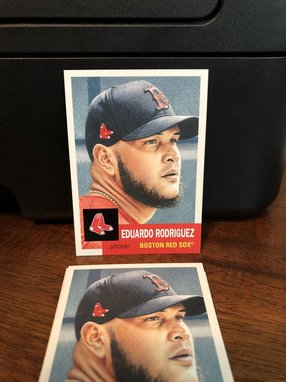2020 Topps Living Set Eduardo Rodriguez Baseball Card #299 Lot of 9 Cards