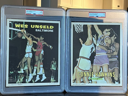 1970 Topps Basketball Poster Complete Set PSA Set Registry Ultra Rare Set 1/1