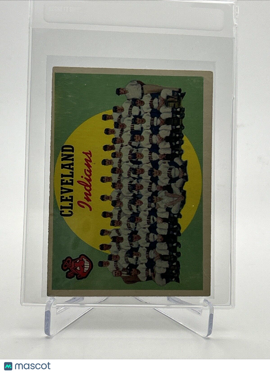 1959 Topps Cleveland Indians Baseball Card #476 VG Quality FREE SHIPPING