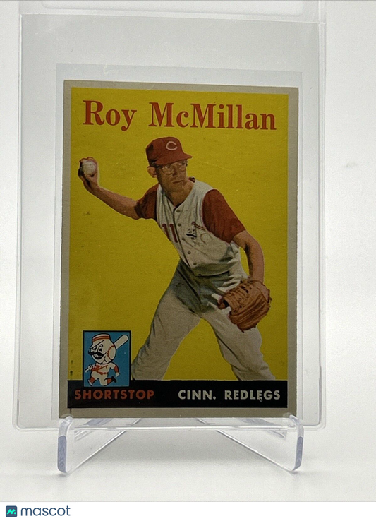 1958 Topps Roy McMillan Baseball Card #360 VG Quality FREE SHIPPING