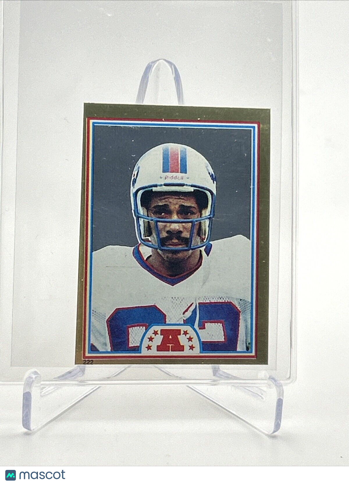 1982 Topps Frank Lewis Sticker Coming Soon #222 NM FREE SHIPPING