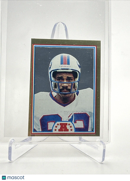 1982 Topps Frank Lewis Sticker Coming Soon #222 NM FREE SHIPPING