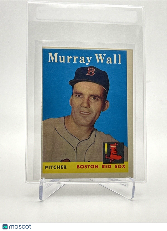 1958 Topps Murray Wall Baseball Card #410 VG Quality FREE SHIPPING