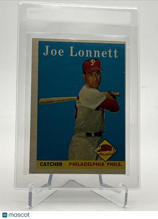 1958 Topps Joe Lonnett Baseball Card #64 VG Quality FREE SHIPPING