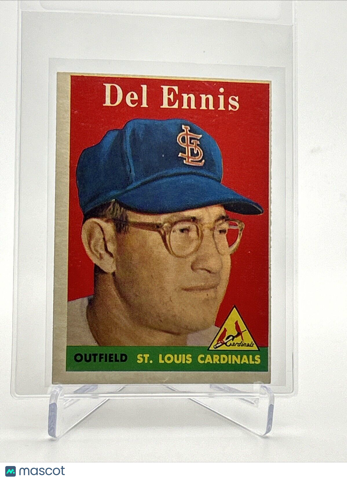 1958 Topps Del Ennis Baseball Card #60 VG Quality FREE SHIPPING
