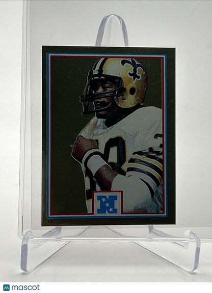 1982 Topps George Rogers Sticker Coming Soon #73 NM FREE SHIPPING