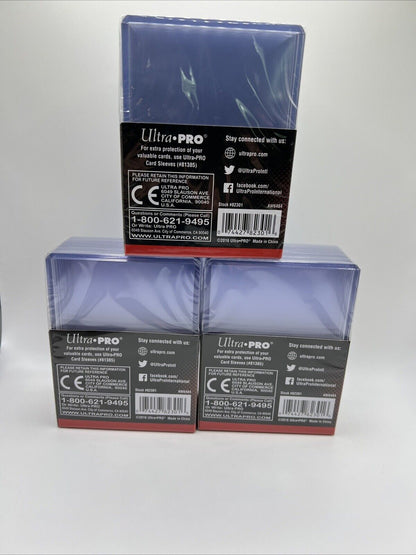 Ultra Pro 3X4 Super Thick Toploaders 120pt Point 3 Packs of 10 for Thick Cards