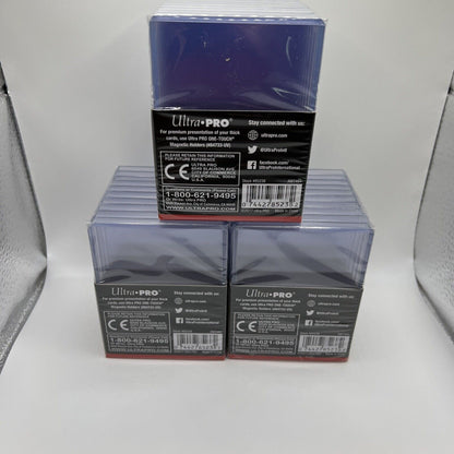 Ultra Pro 3X4 Super Thick Toploaders 3 Packs of 10 for up to 260pt Cards