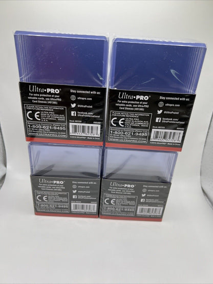 Ultra Pro 3X4 Super Thick Toploaders 180pt Point 4 Packs of 10 for Thick Cards