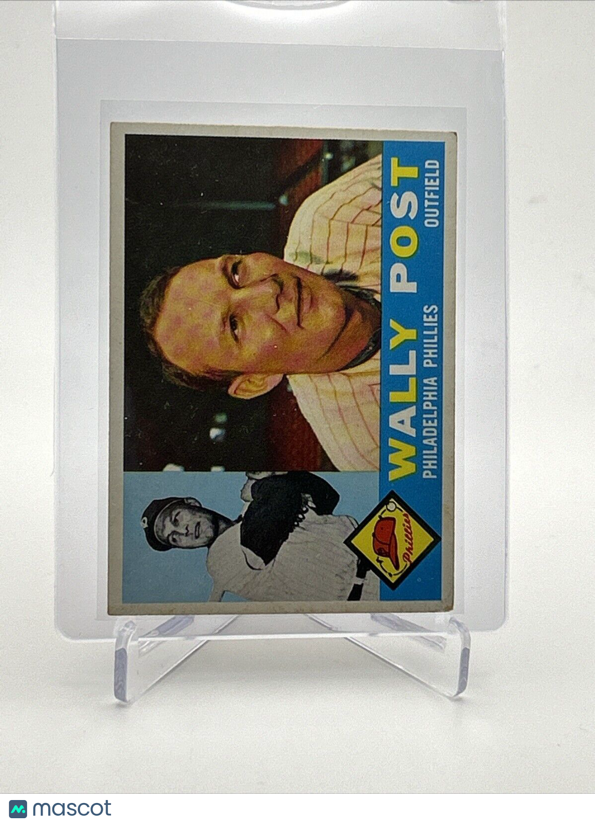 1960 Topps Wally Post Baseball Card #13 VG Quality FREE SHIPPING
