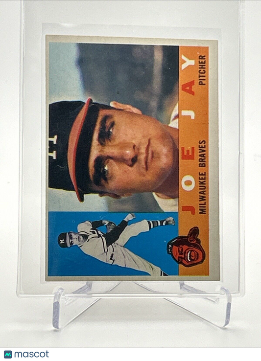 1960 Topps Joe Jay Baseball Card #266 EX Quality FREE SHIPPING