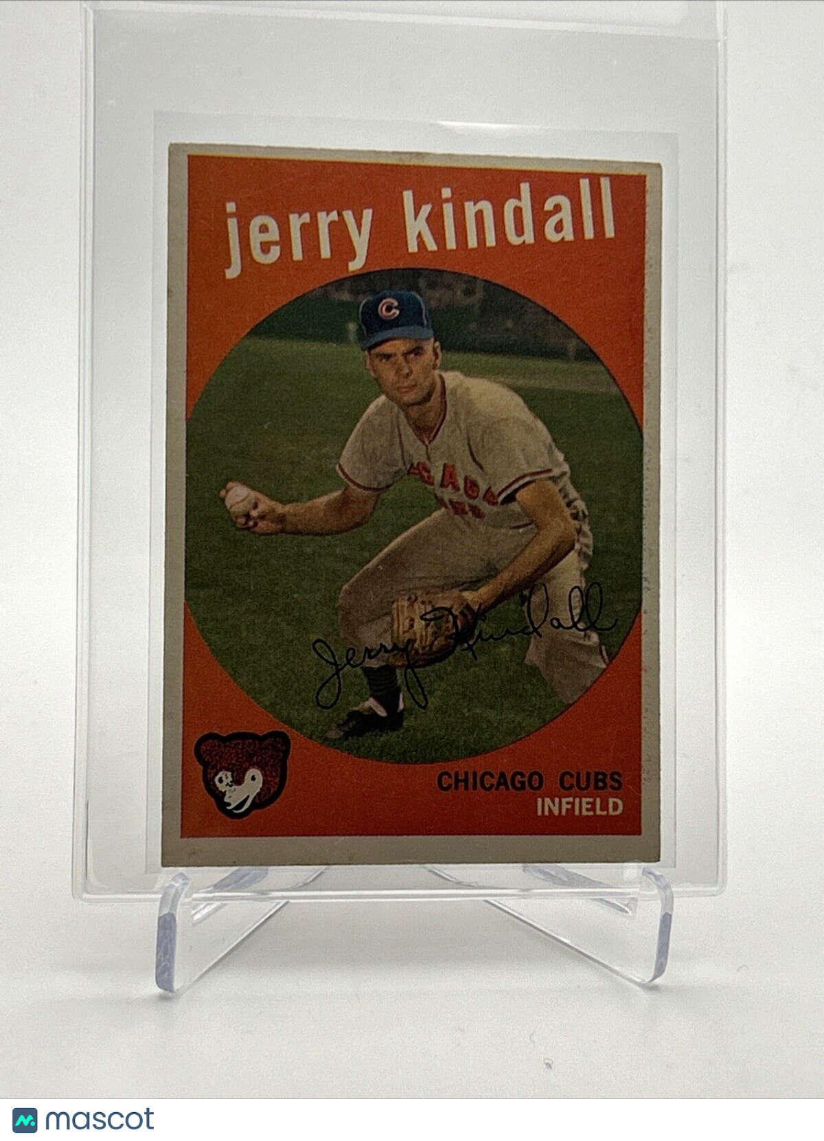 1959 Topps Jerry Kindall Baseball Card #274 VG Quality #2 FREE SHIPPING